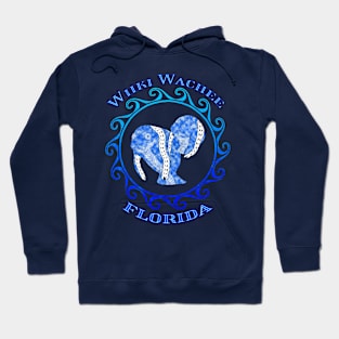 Wiiki Wachee Florida Vacation Tribal Manatees Hoodie